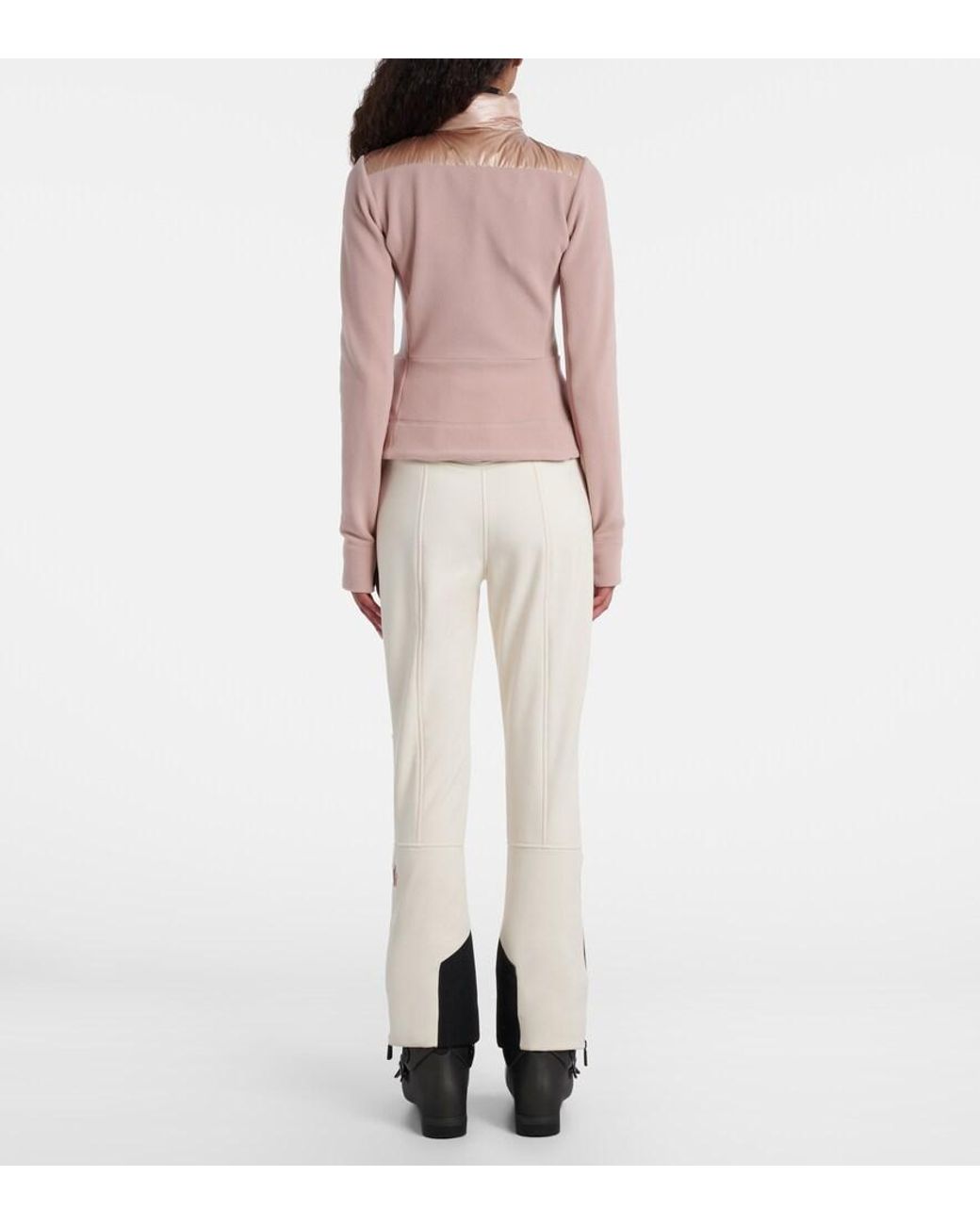 Moncler Natural Down-Paneled Jacket