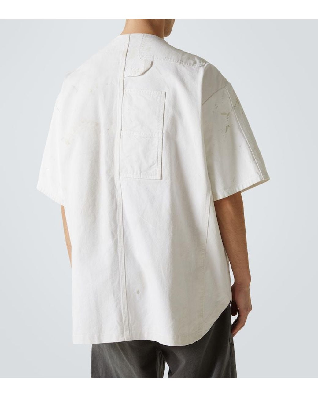 Camicia Painter di Greg Lauren in Gray da Uomo