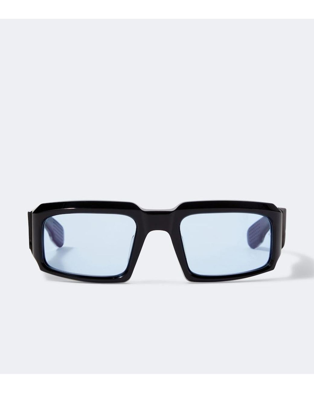 Jacques Marie Mage Blue Apollo Rectangular Sunglasses for men