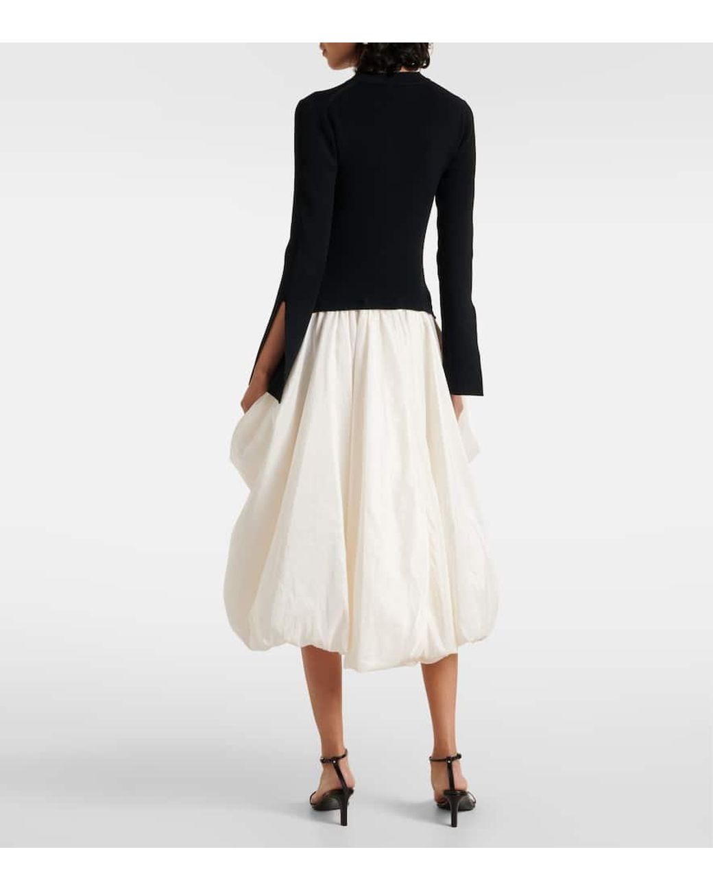 Jonathan Simkhai Black Kenlie Midi Dress