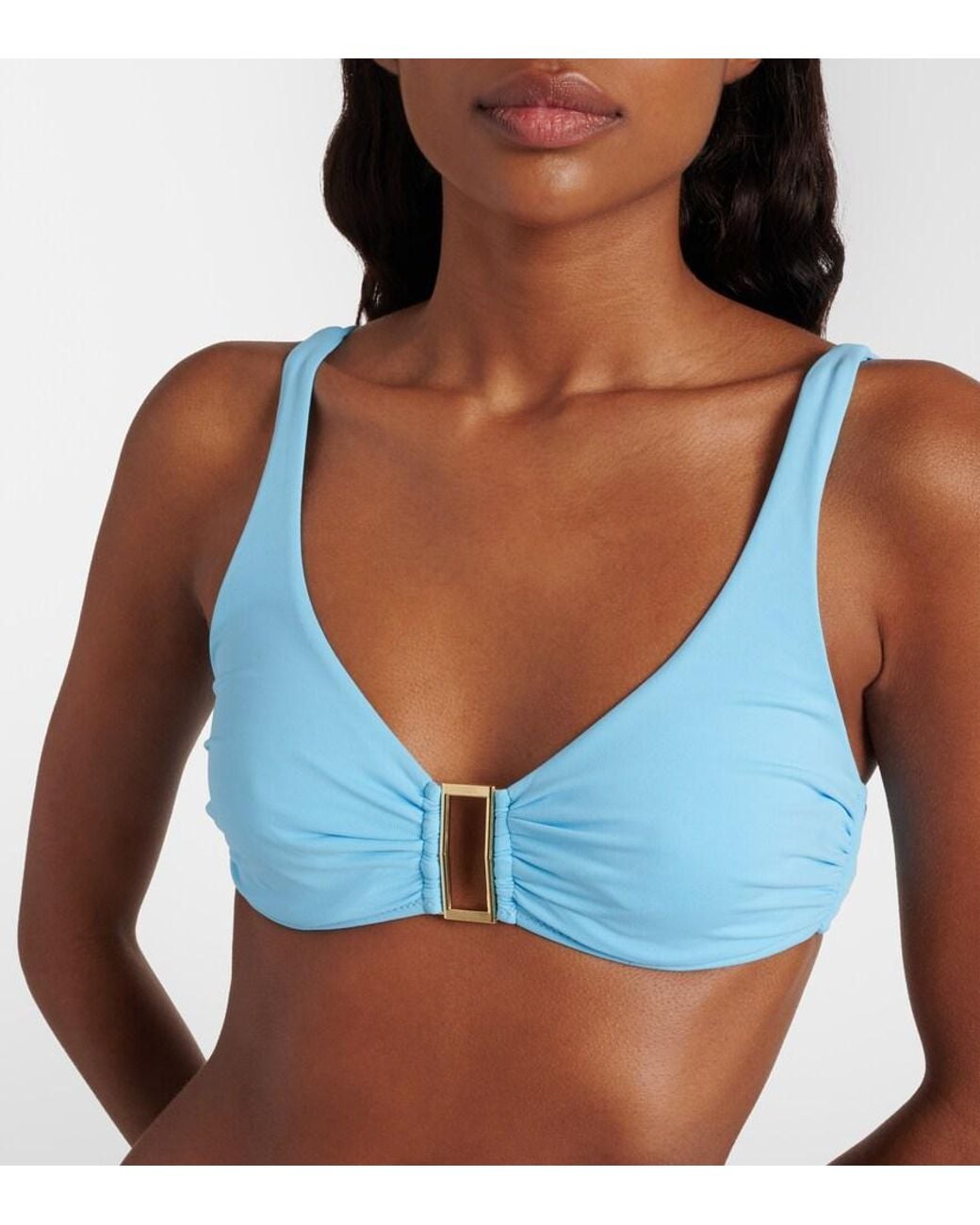 Melissa Odabash Blue Bikini-Oberteil Bel Air
