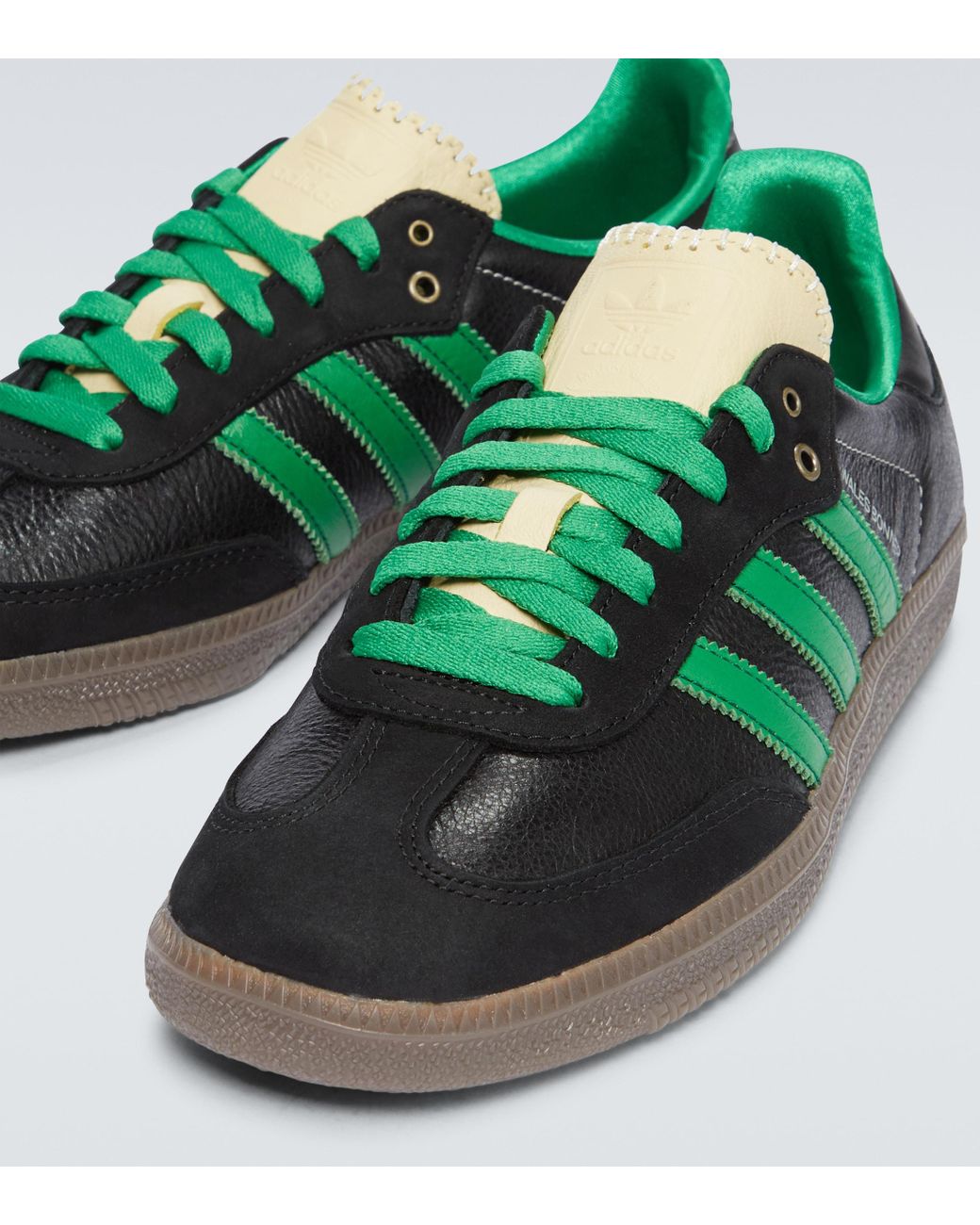 adidas X Wales Bonner Samba Sneakers in Green for Men | Lyst UK