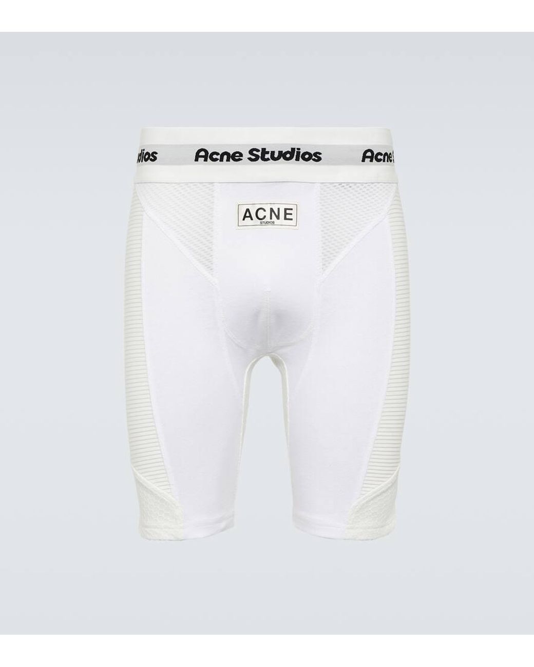 Acne Studios Mid rise Straight Pants in White for Men Lyst