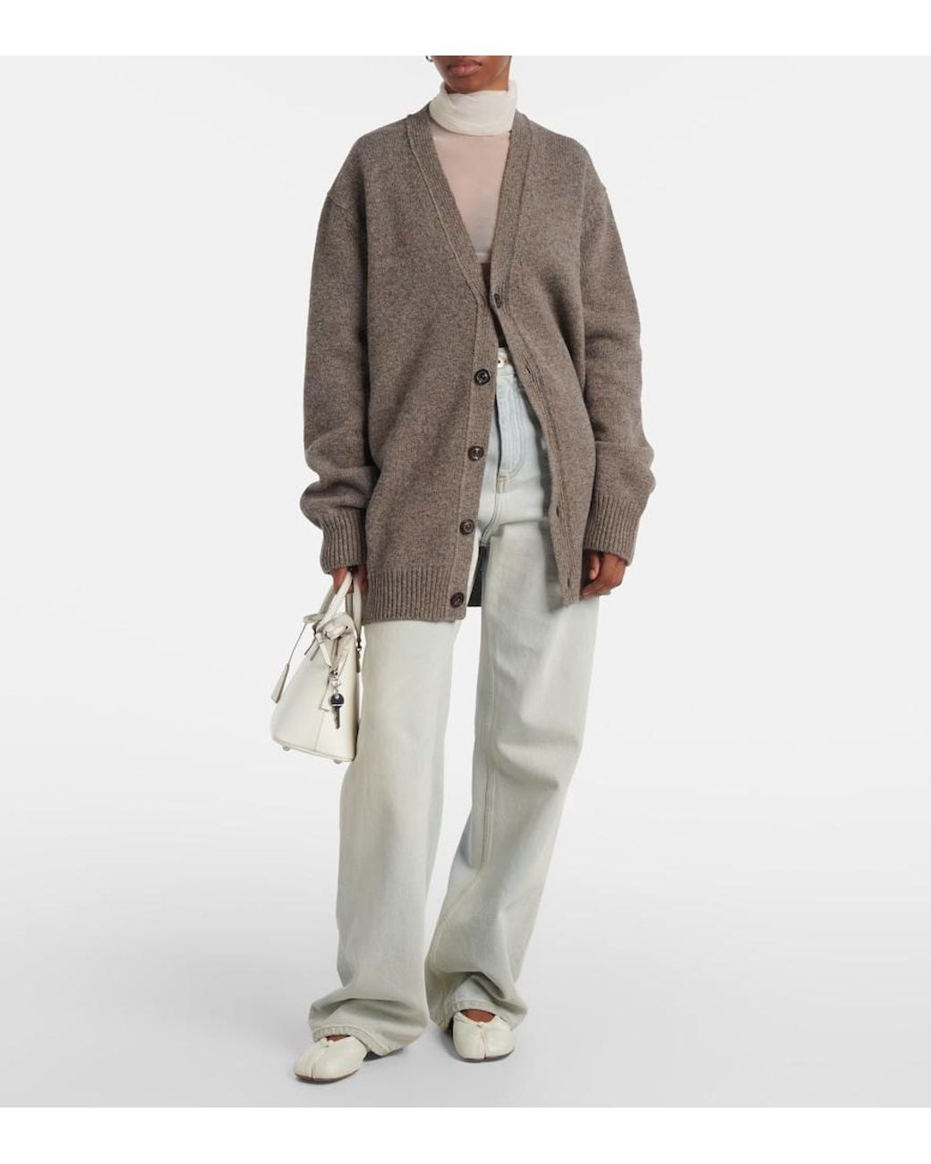 Maison Margiela White Turtleneck Bodysuit