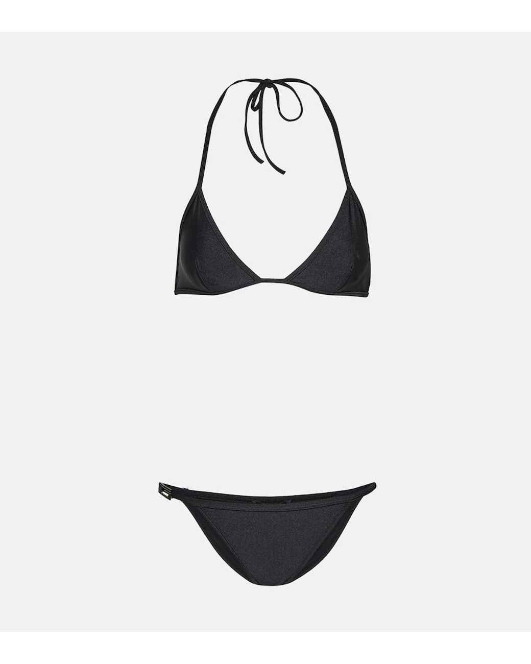 Bikini Adornado Gucci de color White