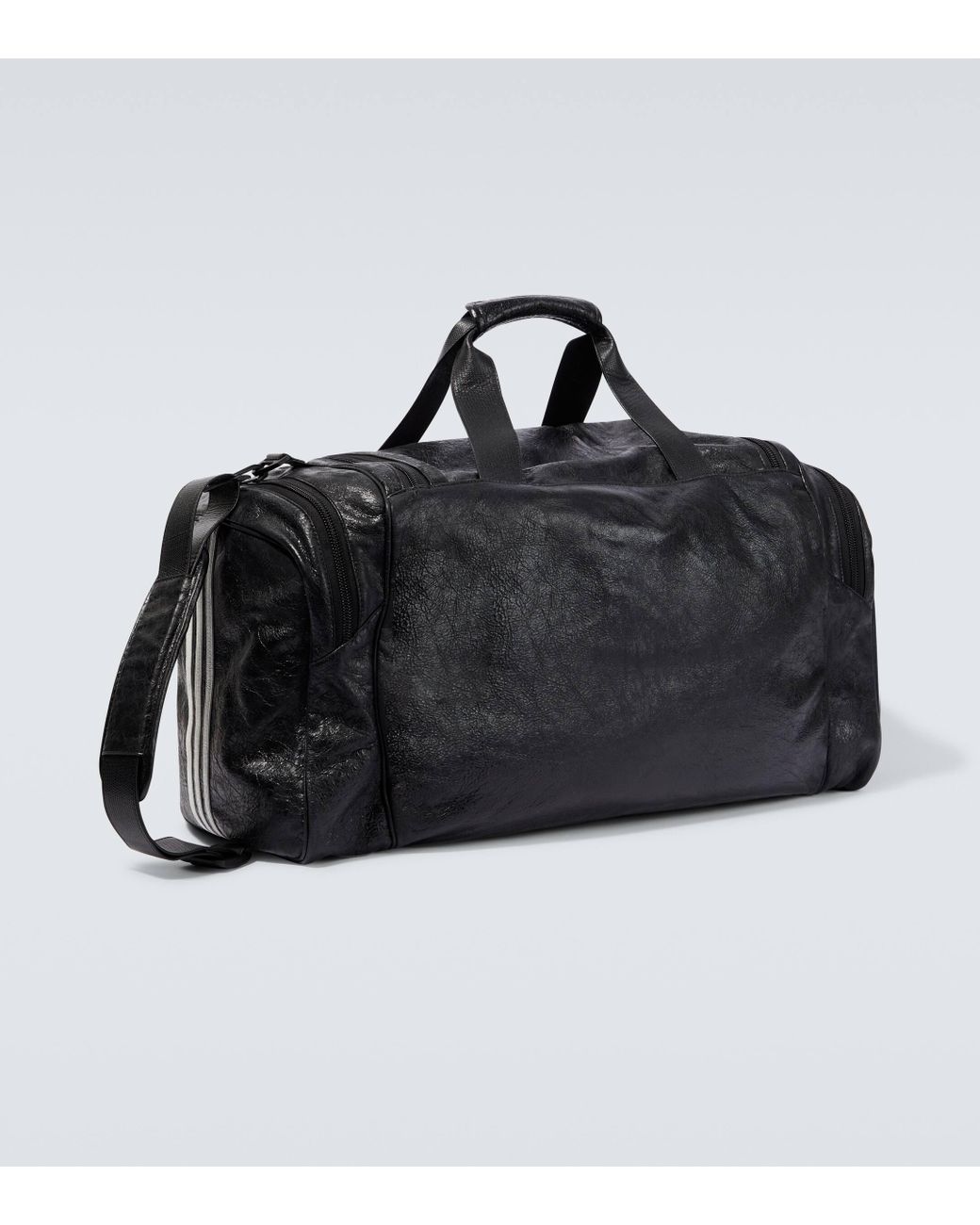 Adidas duffle bag leather hotsell