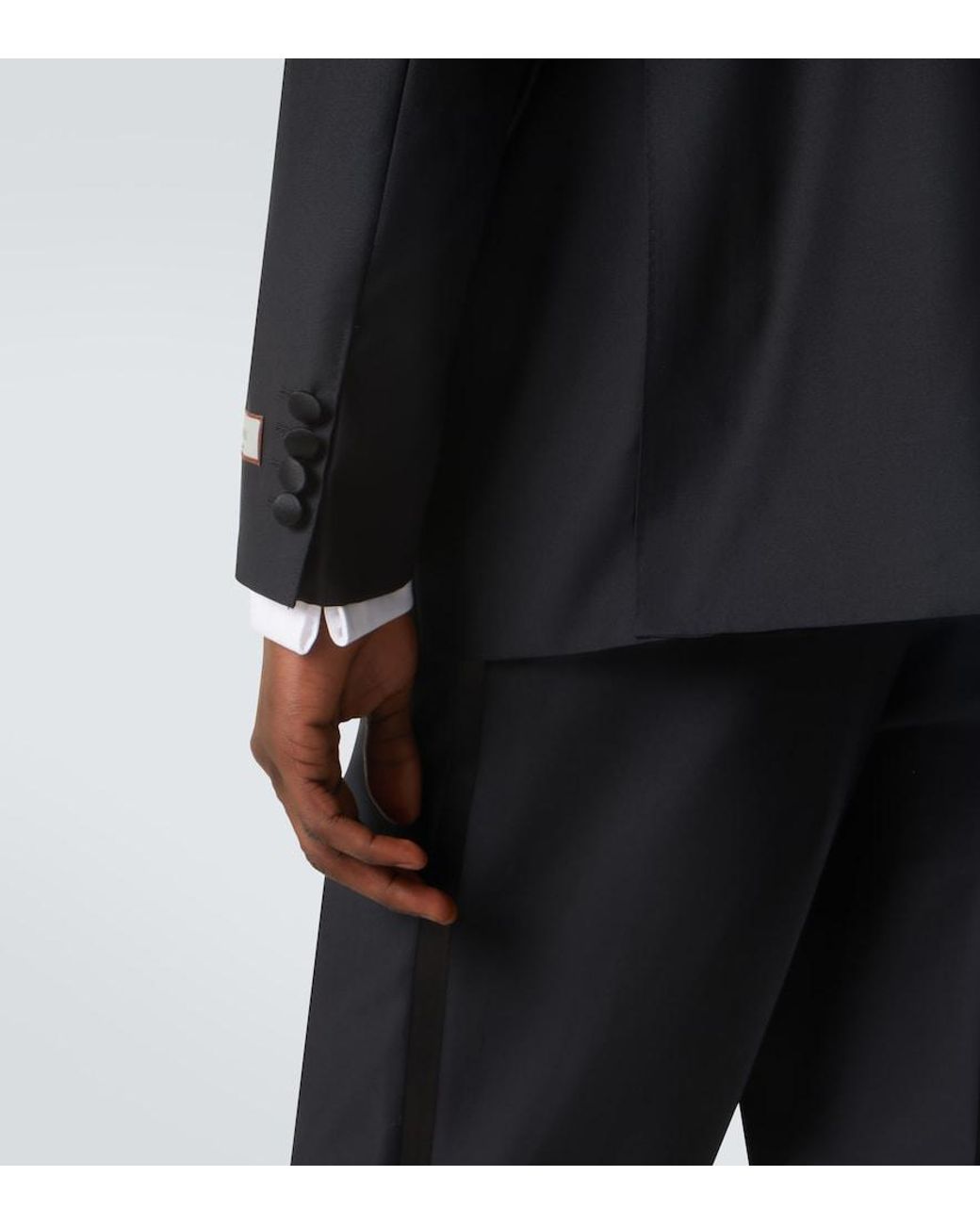 Canali Black Wool Tuxedo for men