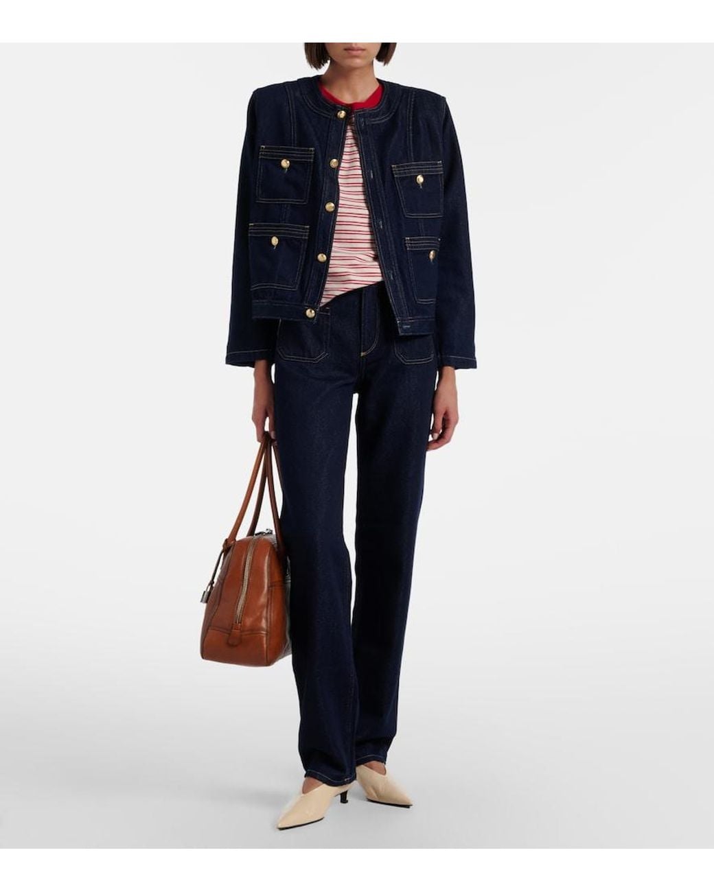 AG Jeans Blue Telde Denim Jacket
