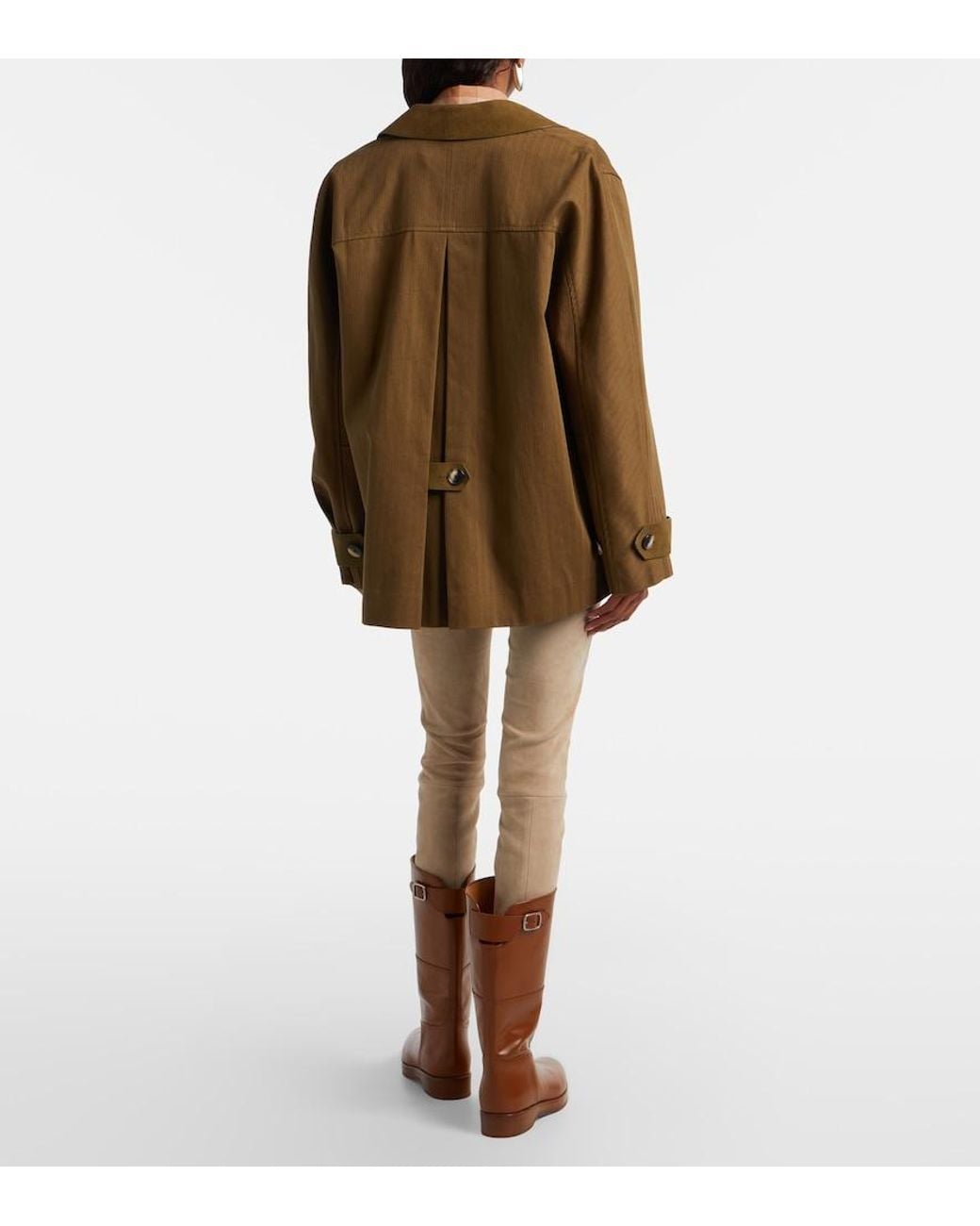 Stouls Natural Carolyn Suede Leggings