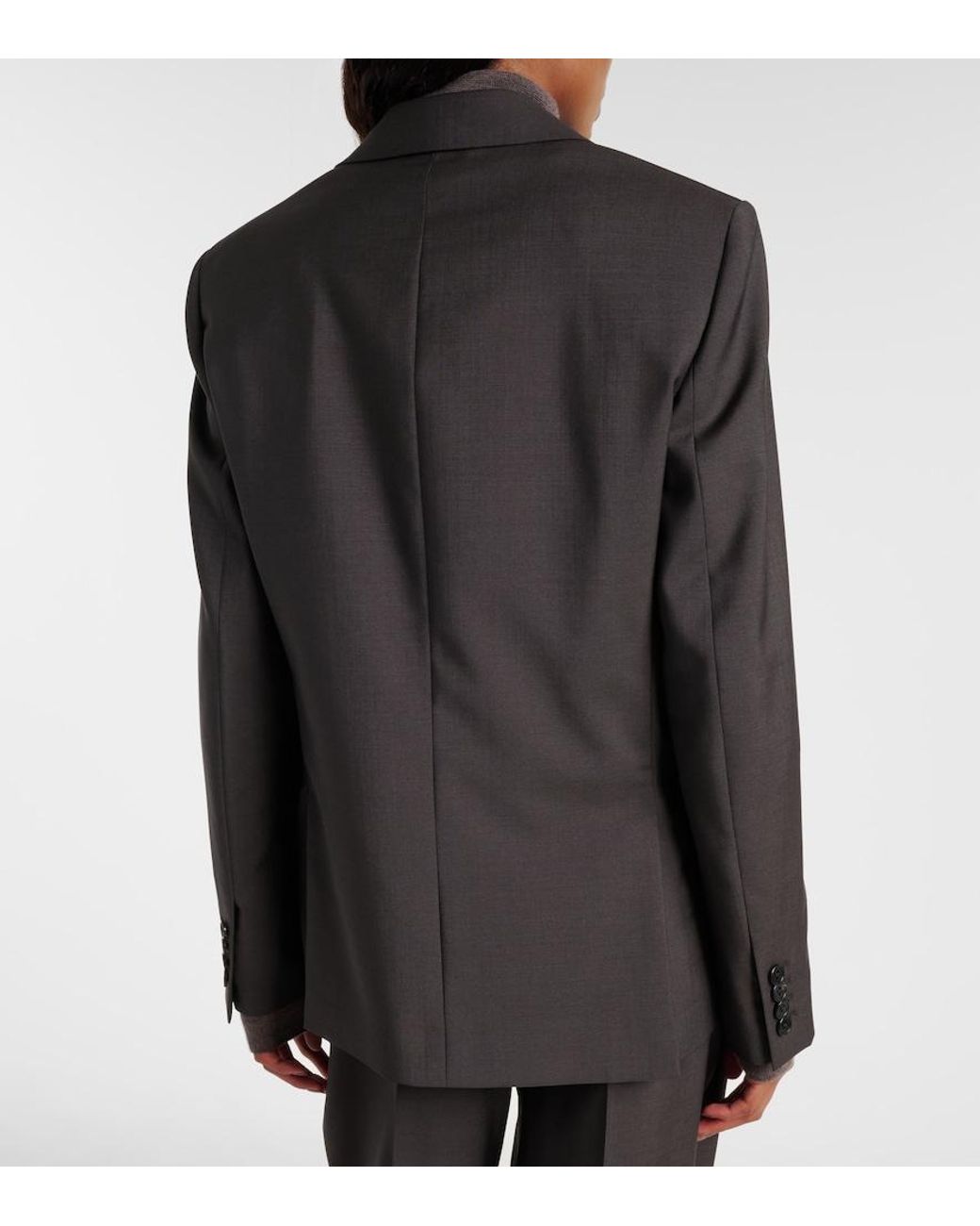 The Row Black Faelan Wool And Mohair Jacket