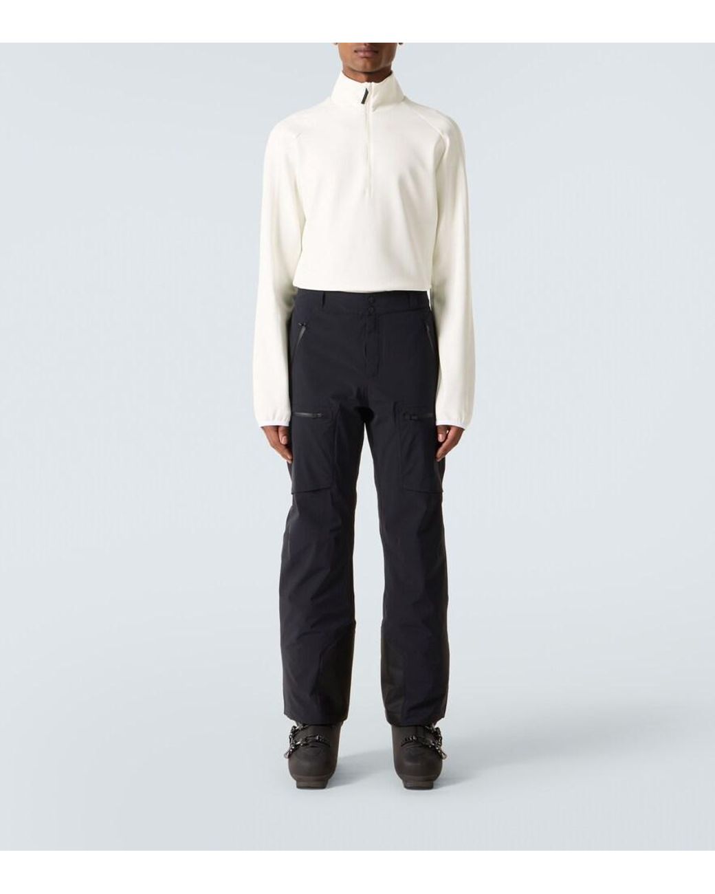 Aztech Mountain White Aztech Fleece Half-Zip Sweater for men