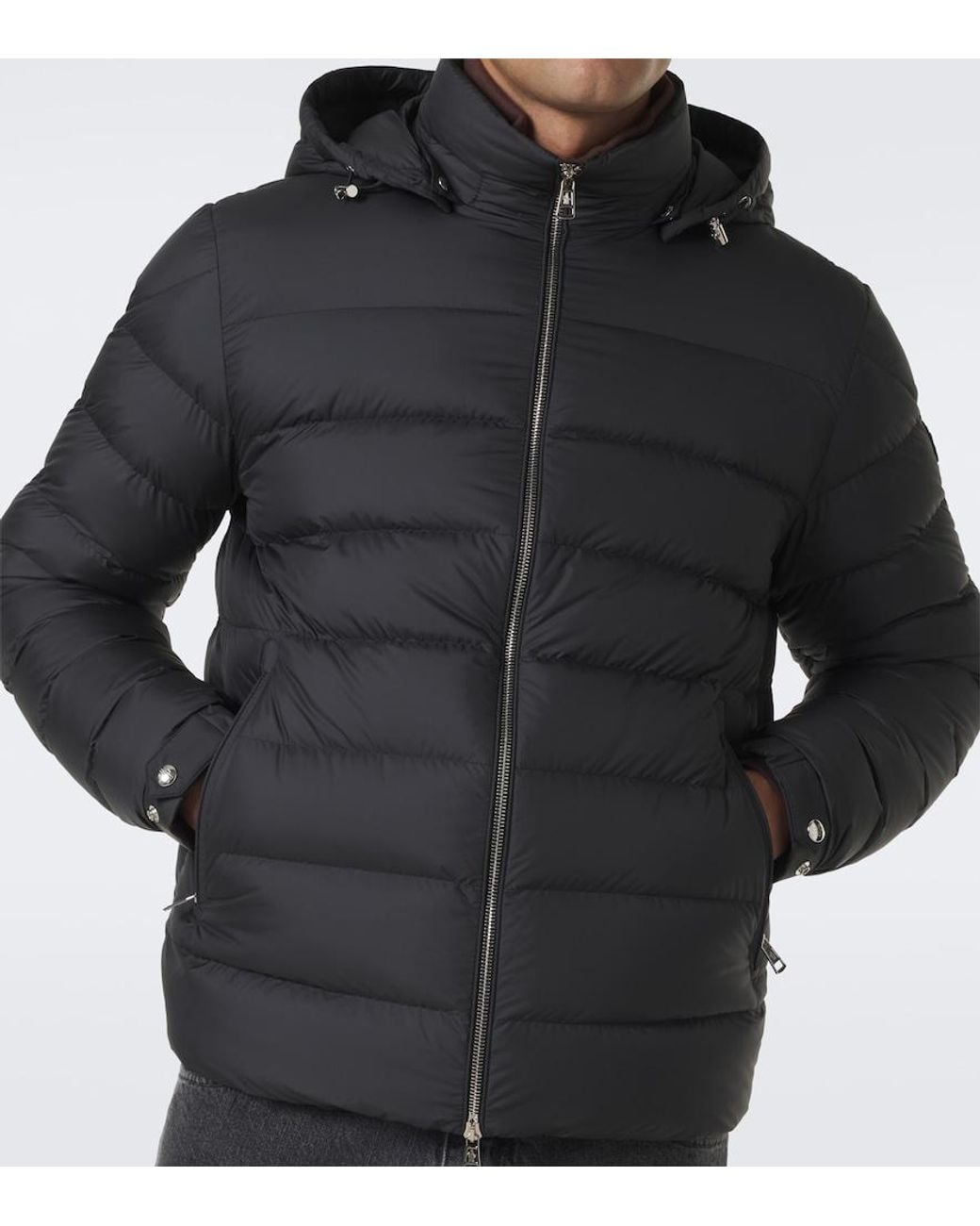 Moncler Black Arneb Down Jacket for men