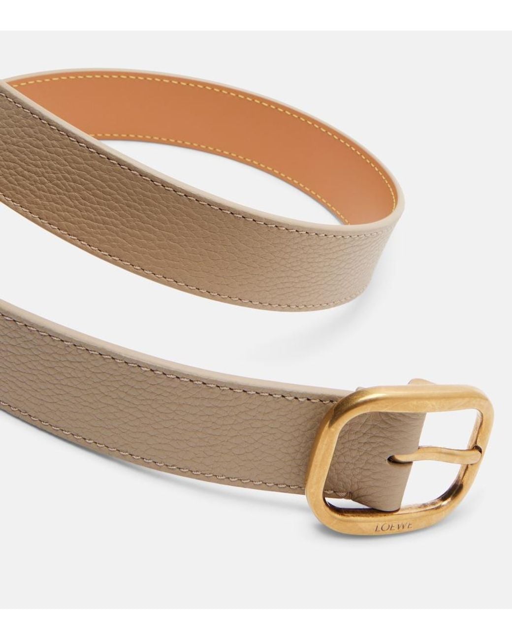 Loewe Natural Leather Belt