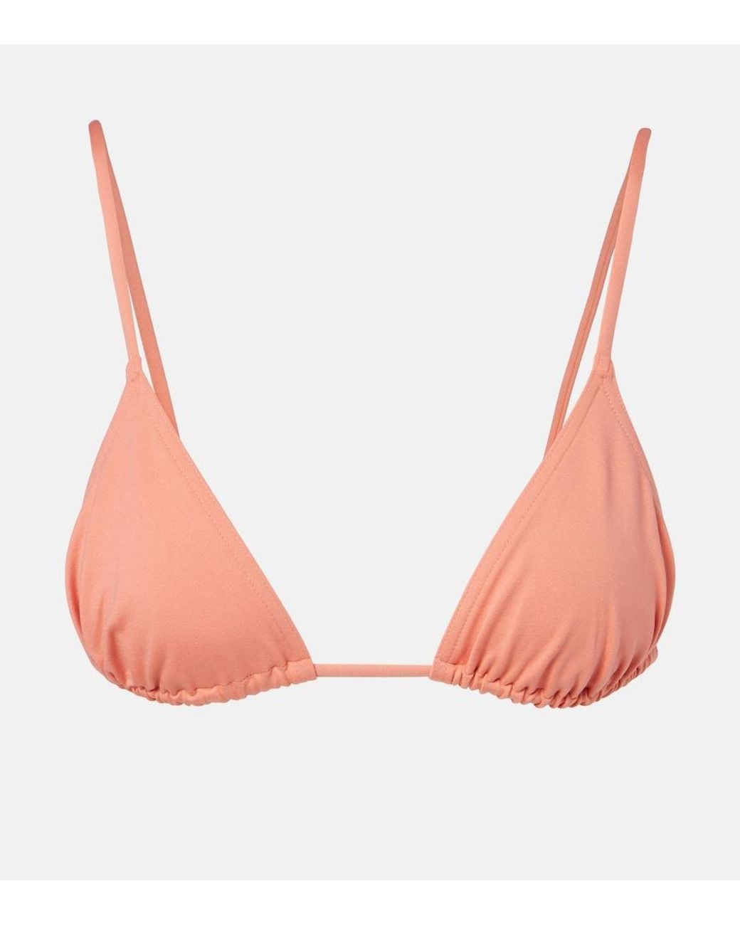 Eres Pink Mouna Triangle Bikini Top