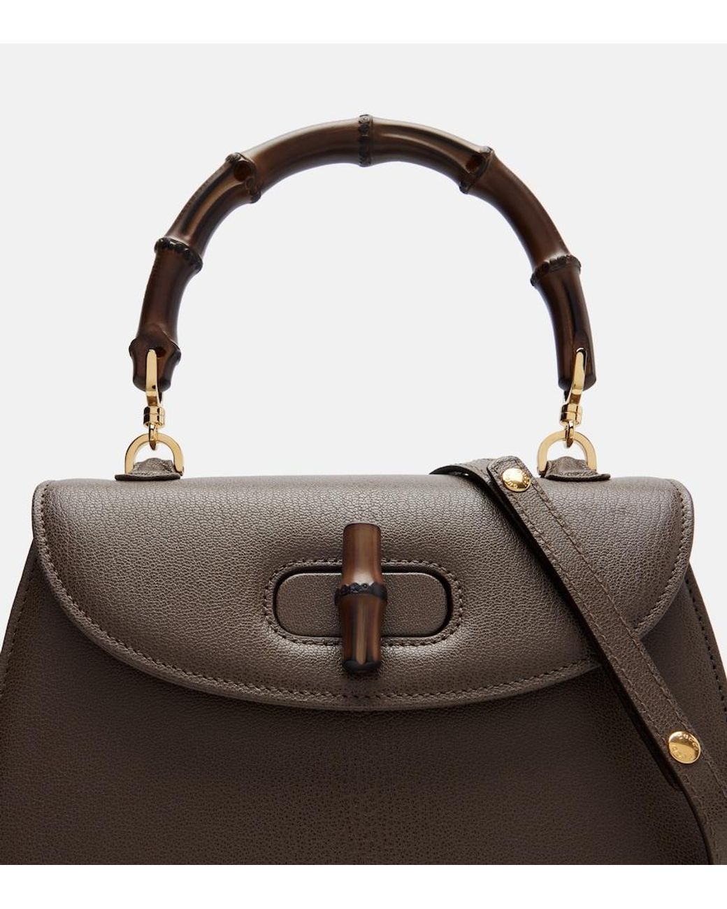 Borsa Bamboo 1947 Small di Gucci in Brown