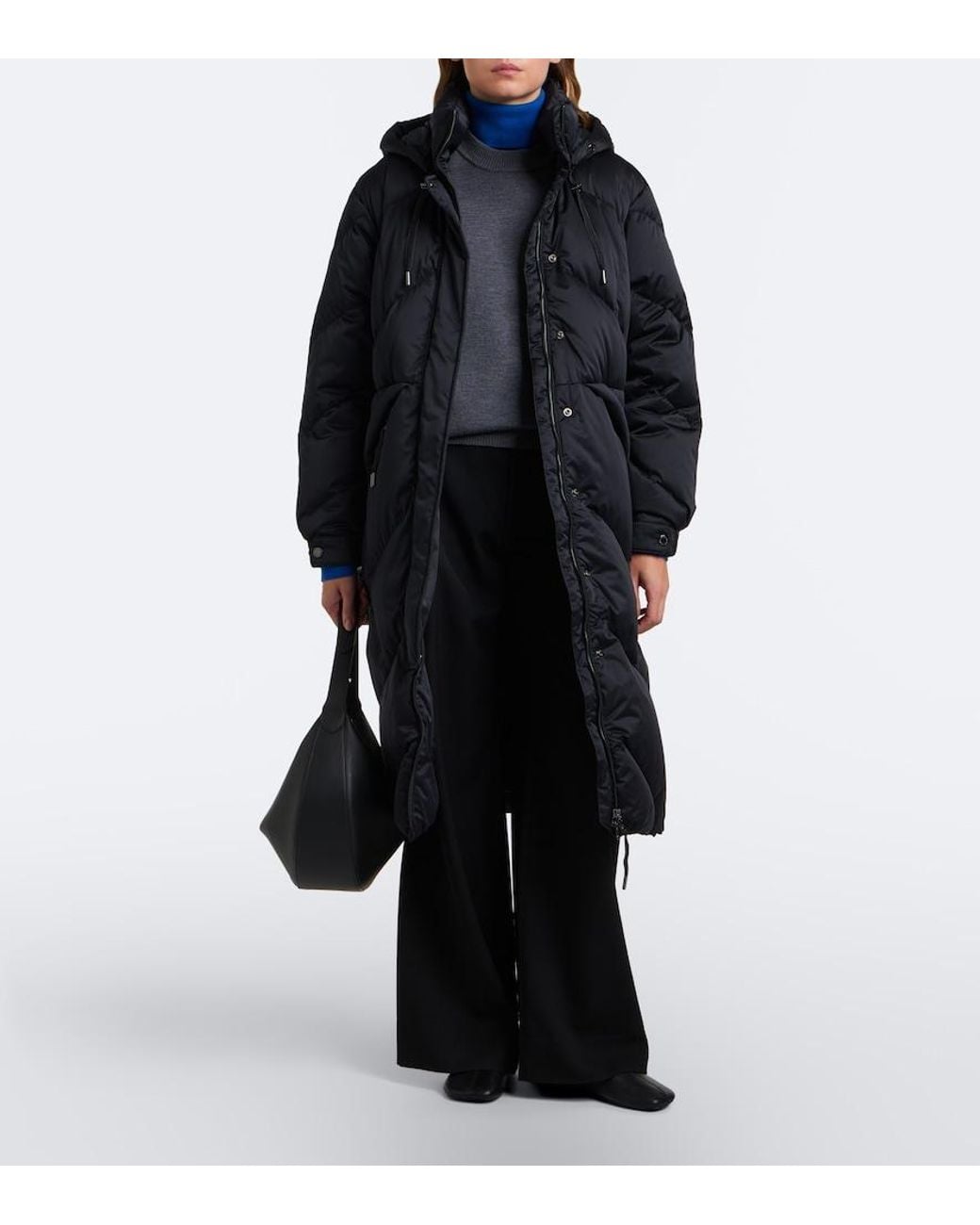 Bogner Black Ginny Hooded Down Coat