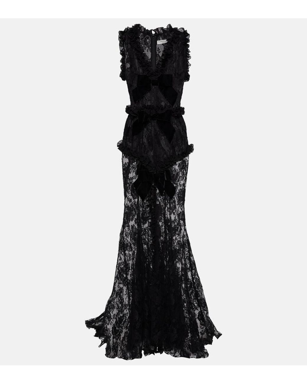 Marisa Rich Brown Lace Dress
