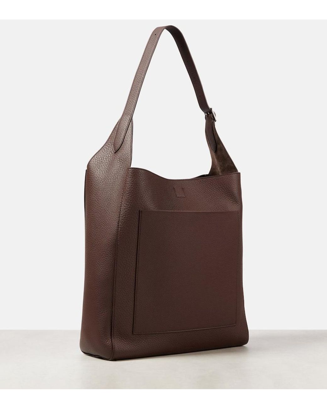 大人気【The Row】Blake leather  ショルダーバッグ Blake leather shoulder bag in black - The Row | Mytheresa