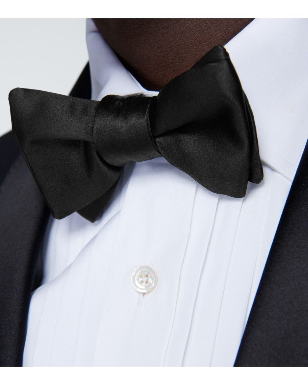 Tom Ford Satin Evening Bow Tie in Black for Men | Lyst