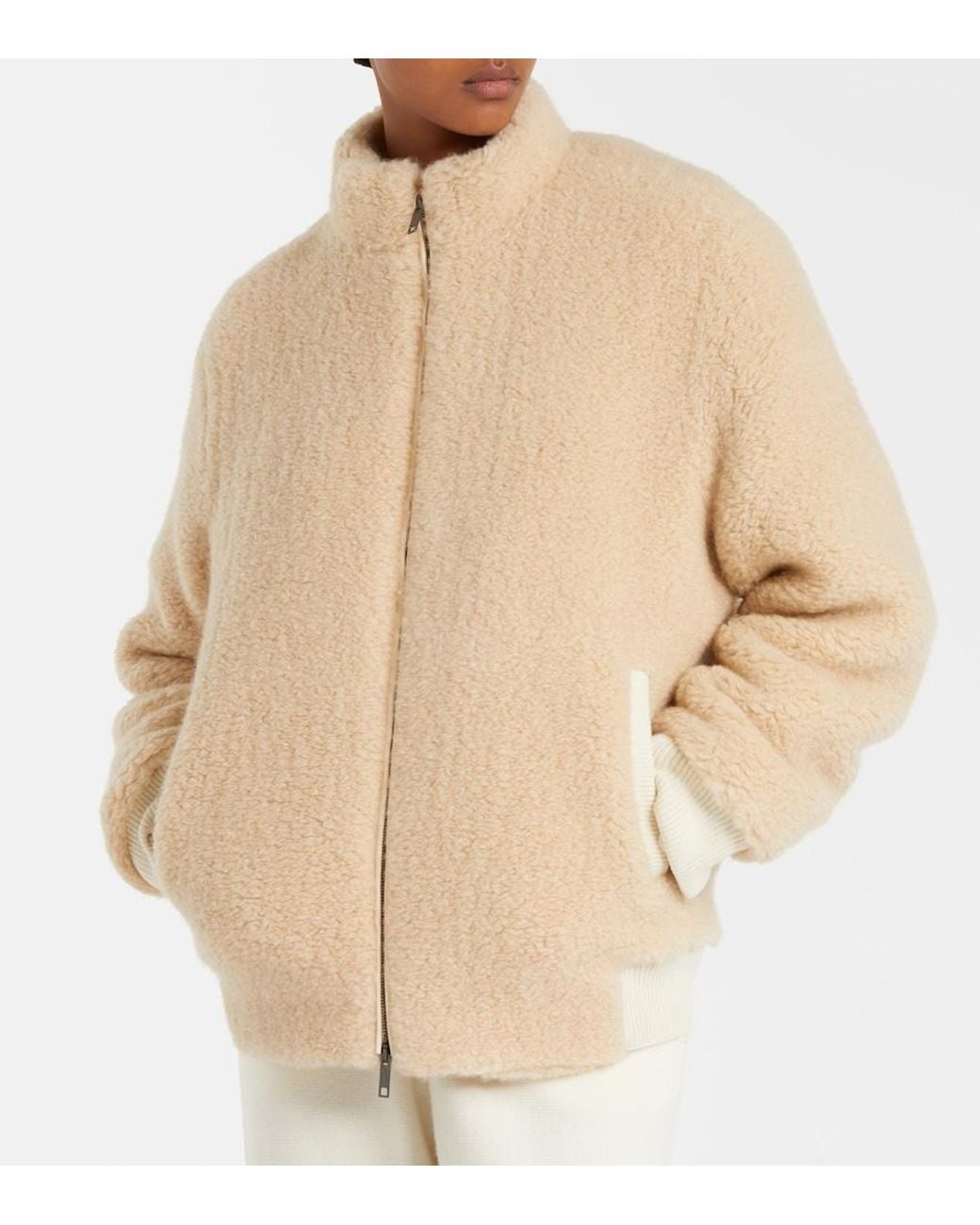 God's True Cashmere Natural Cashmere Jacket