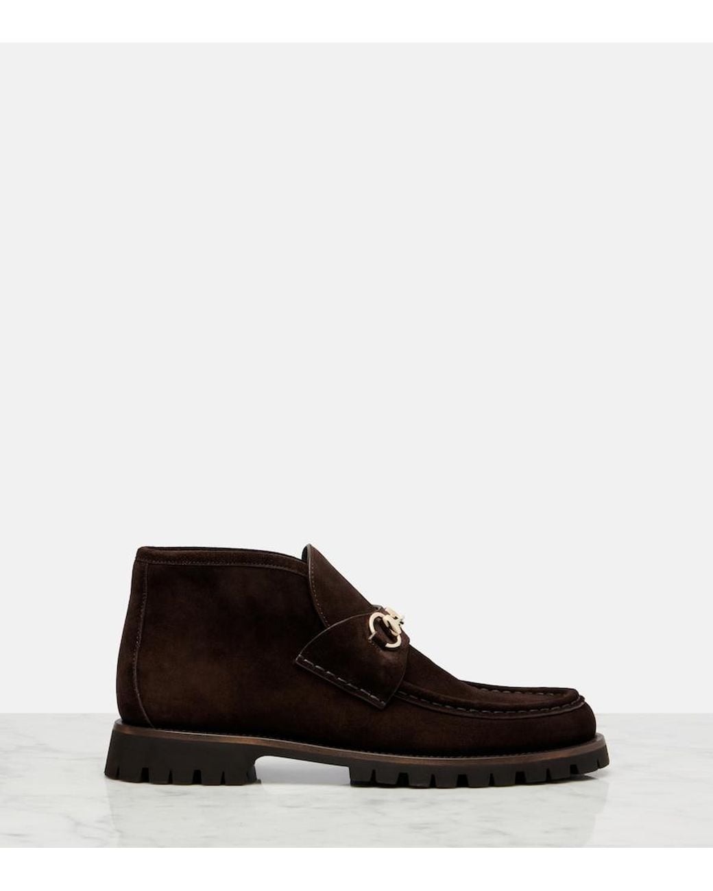 Gucci Black Ankle Boot With Horsebit