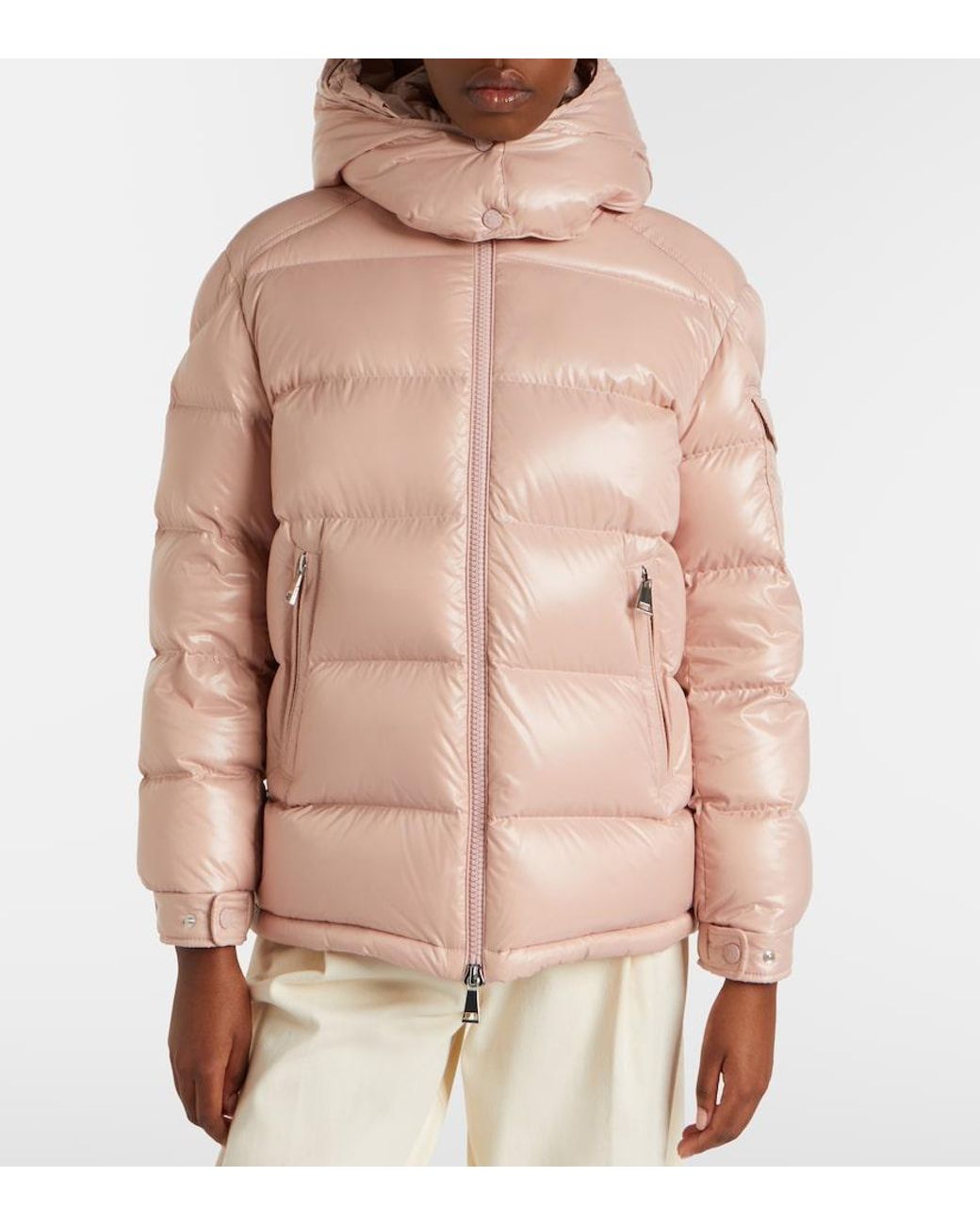 Moncler Pink Maire Down Jacket