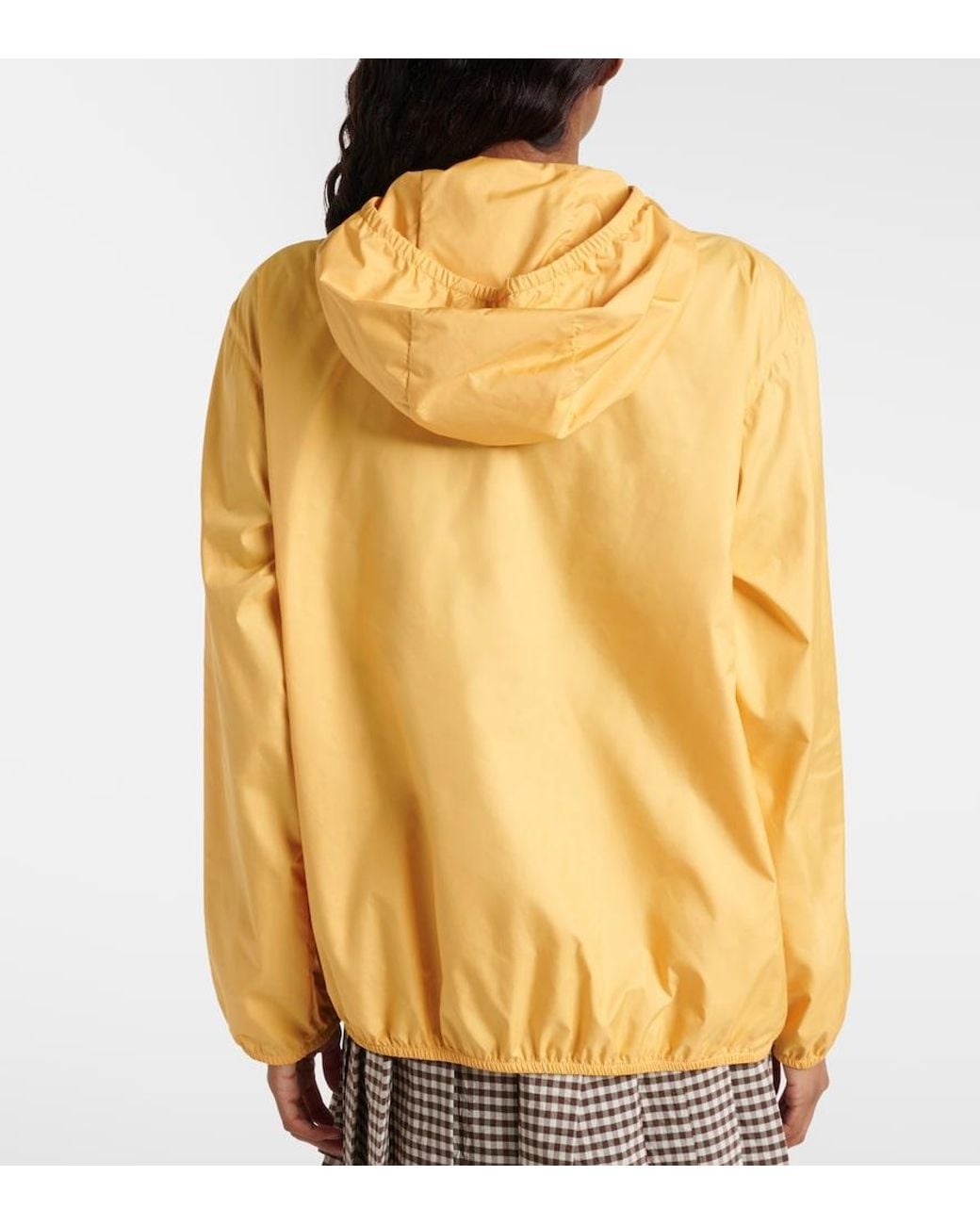 Moncler Yellow Fegeos Technical Jacket