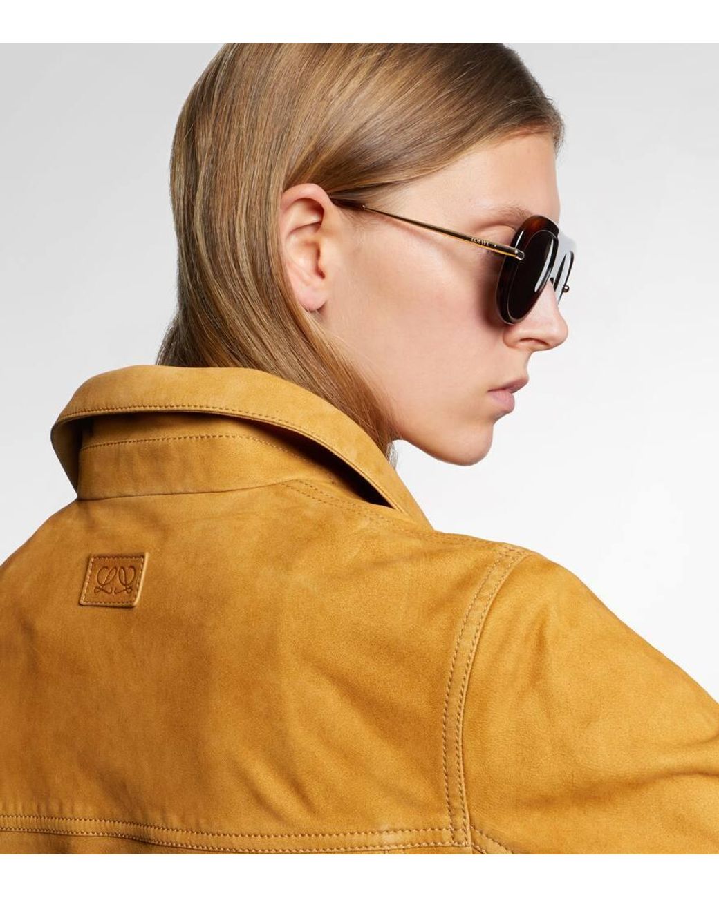 Gafas De Sol Slim Loewe de color Brown