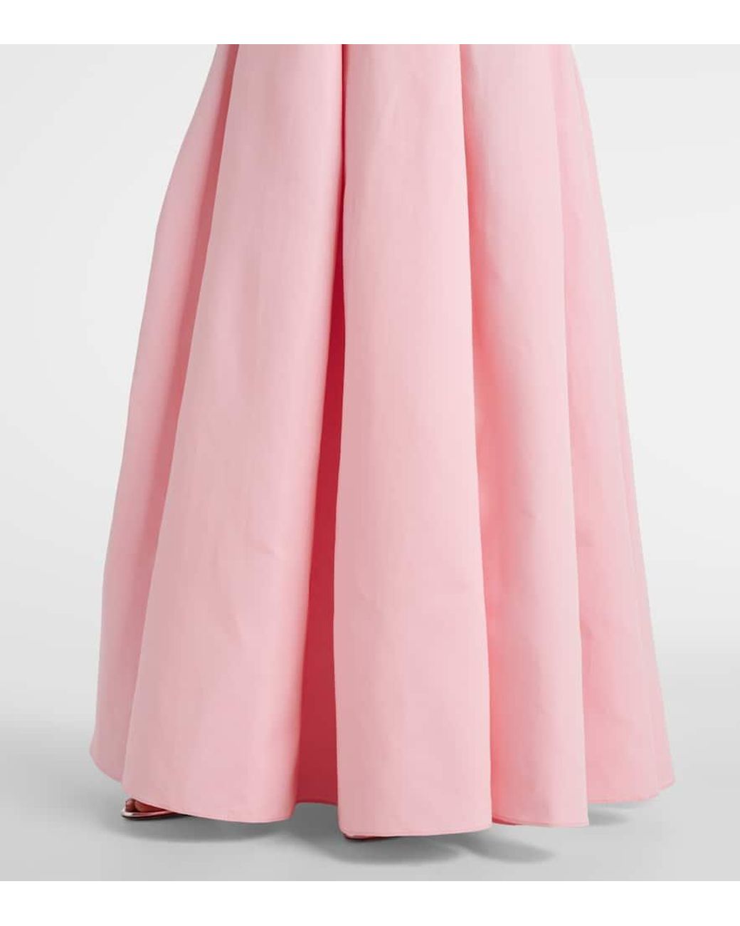 staud joy maxi dress pink STAUD Pink Maxi Dress by Staud