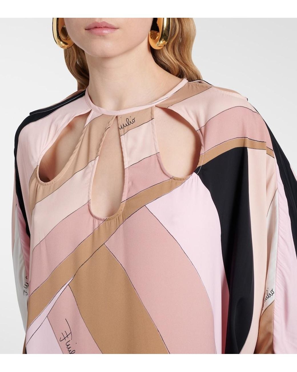 Caftan Iride Emilio Pucci de color Pink