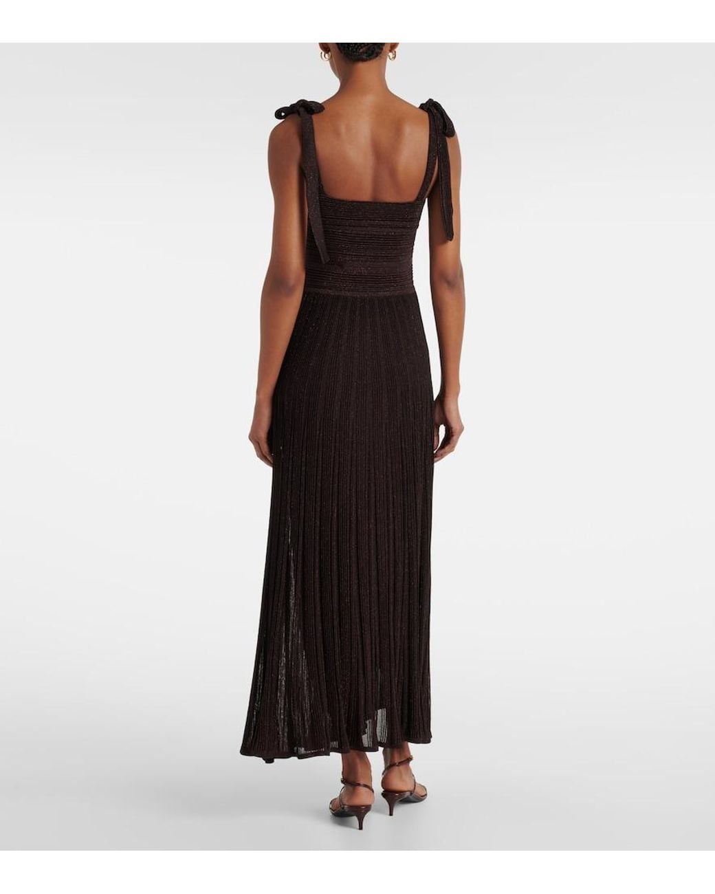 Zimmermann Black Lucky Knitted Maxi Dress