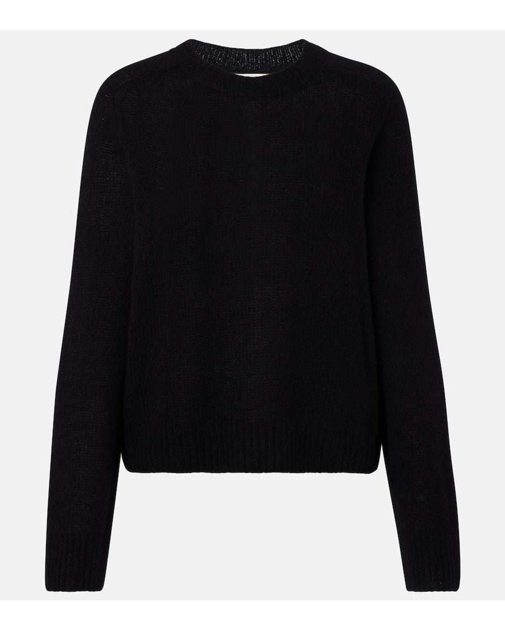 Lisa Yang Black Solene Cashmere And Silk Sweater
