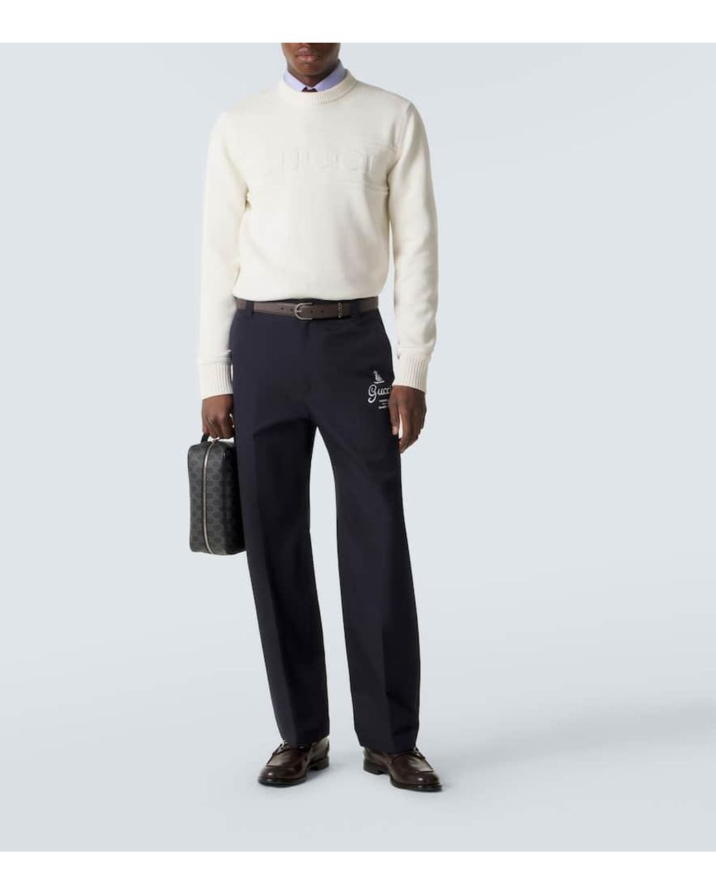 Gucci Etui Gg Aus Canvas in Black für Herren