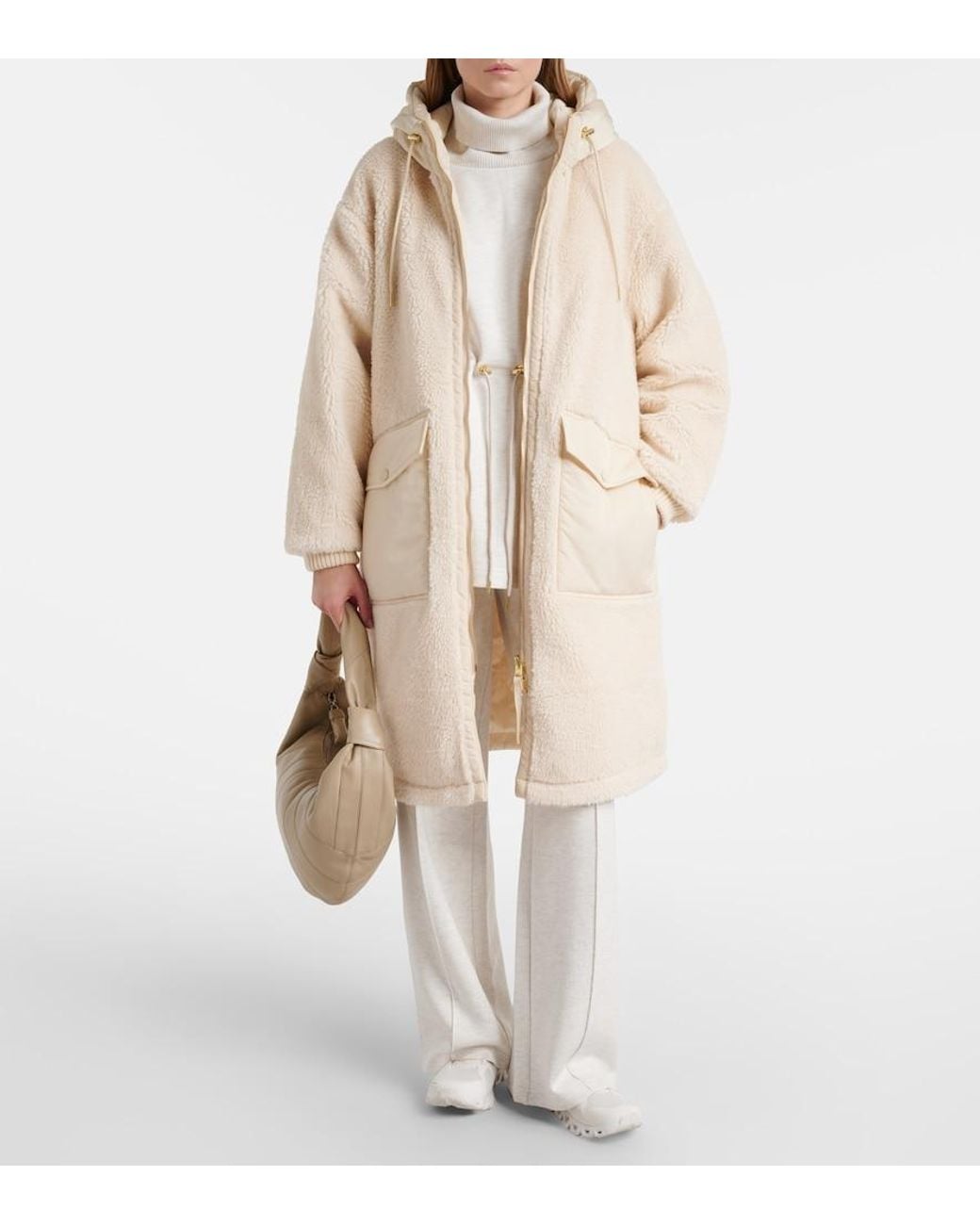 Varley Natural Cyrus Reversible Coat