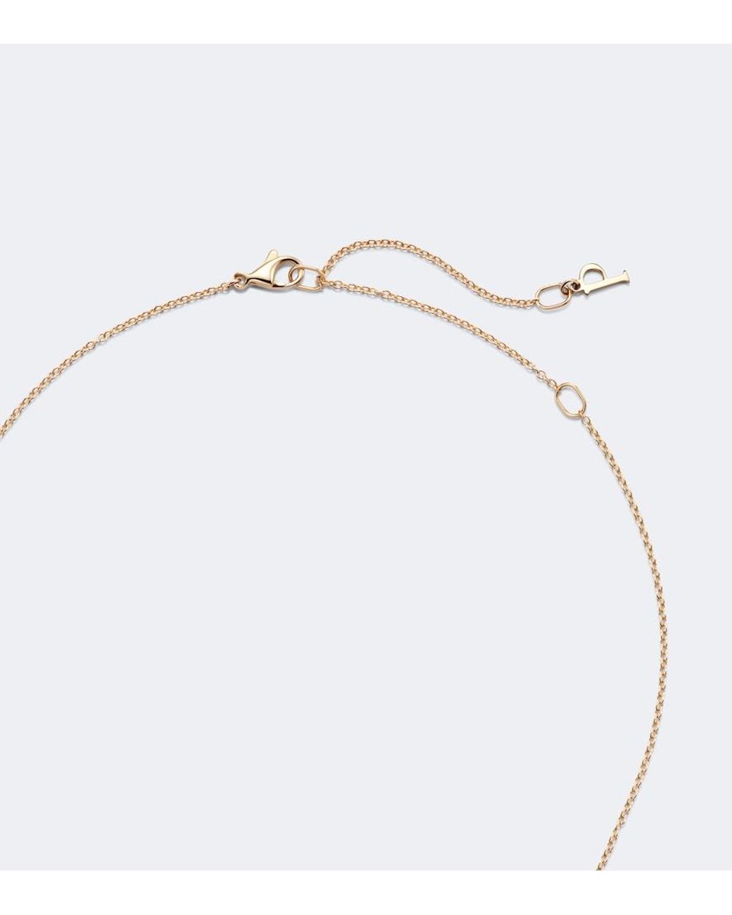 Piaget White Possession Vibrant Palace 18Kt Rose Necklace With And Diamond