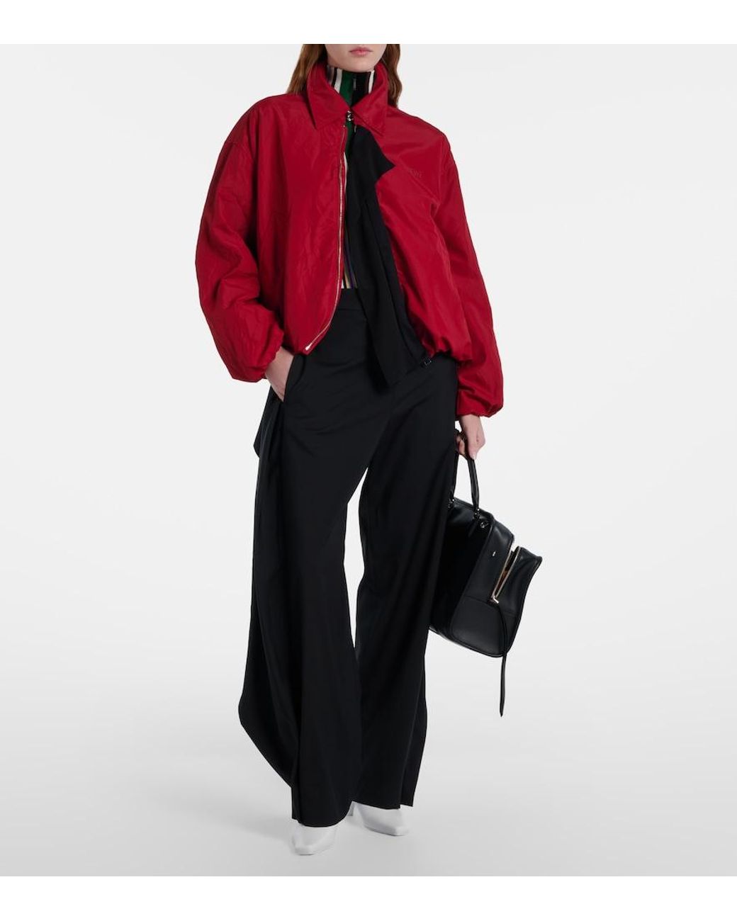 Loewe White Emily Leather Mules