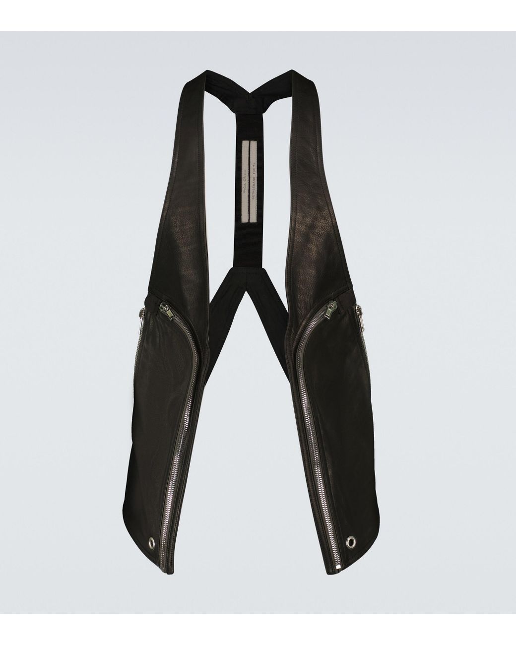 Rick Owens Bauhaus Harness Vest in Black for Men | Lyst Canada