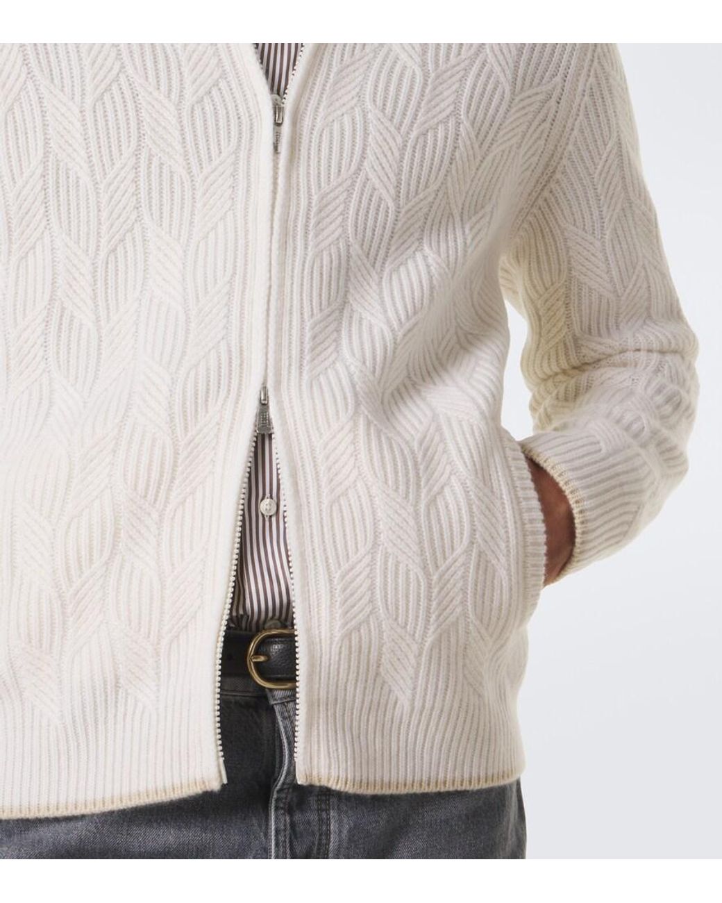 Pullover di Fedeli in White da Uomo