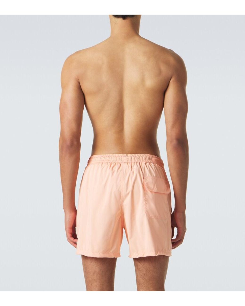 Thom Sweeney Pink Swim Trunks for men