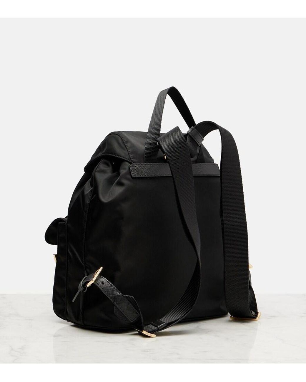 Prada Black Re-Edition 1978 Small Backpack