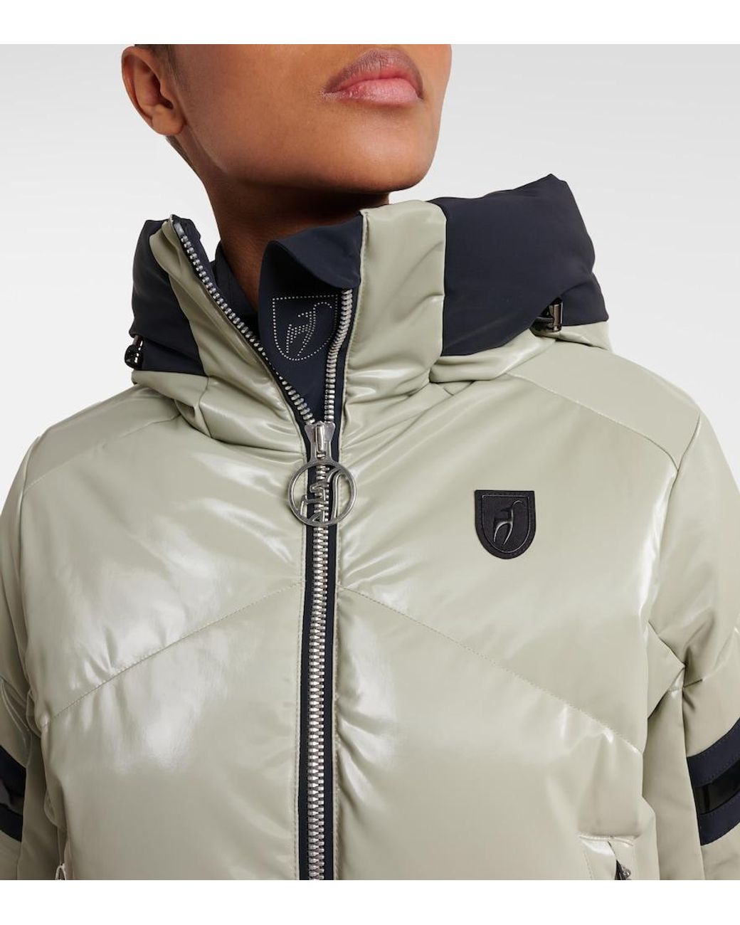 Toni Sailer Gray Helena Glimmer Ski Jacket