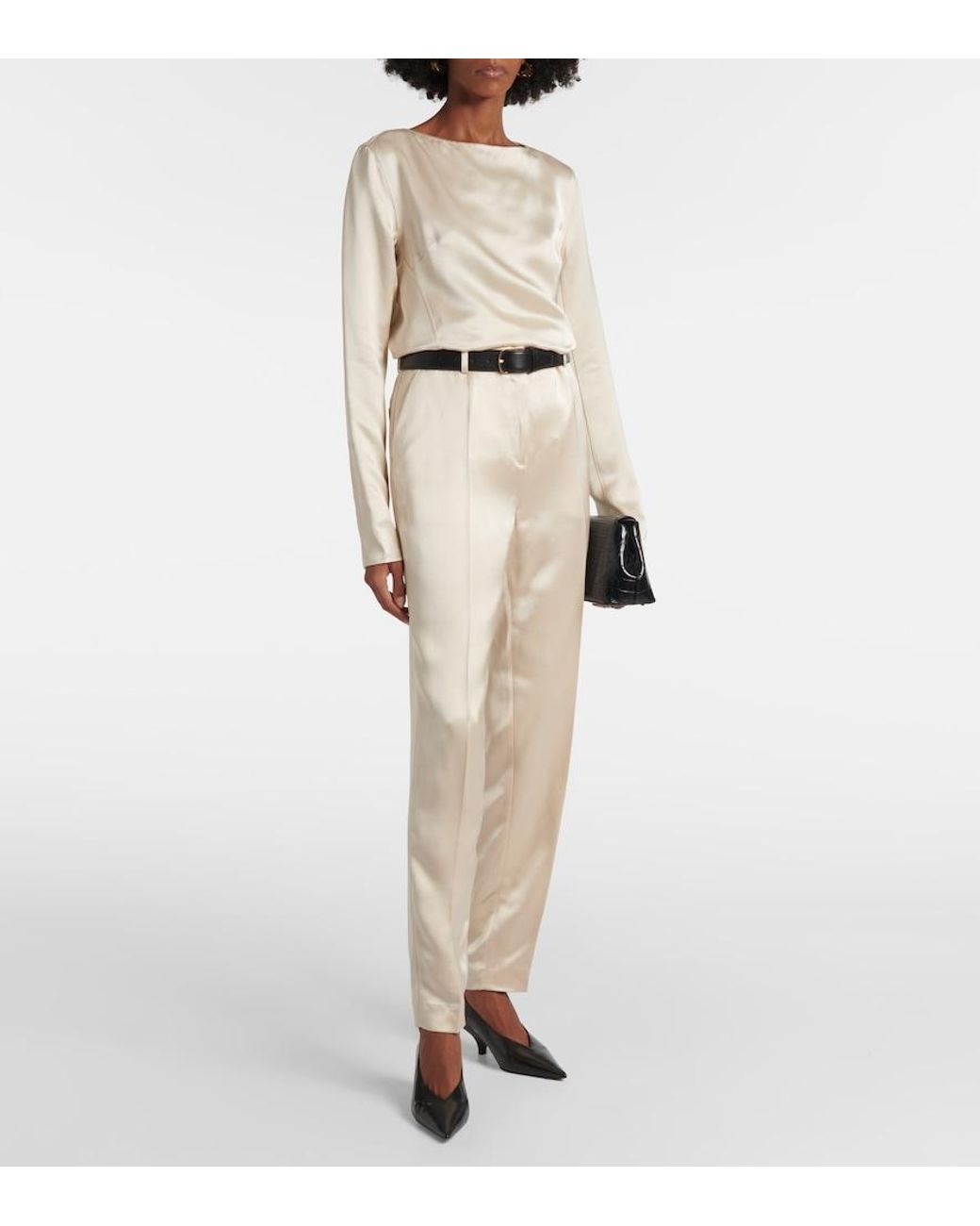 Totême Natural Satin Top