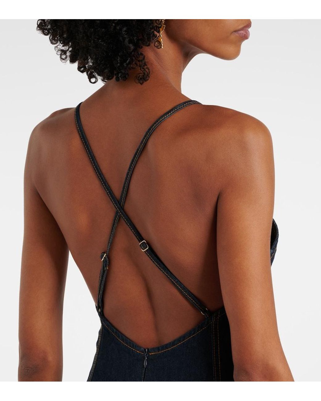 Zimmermann Blue Crush Denim Minidress