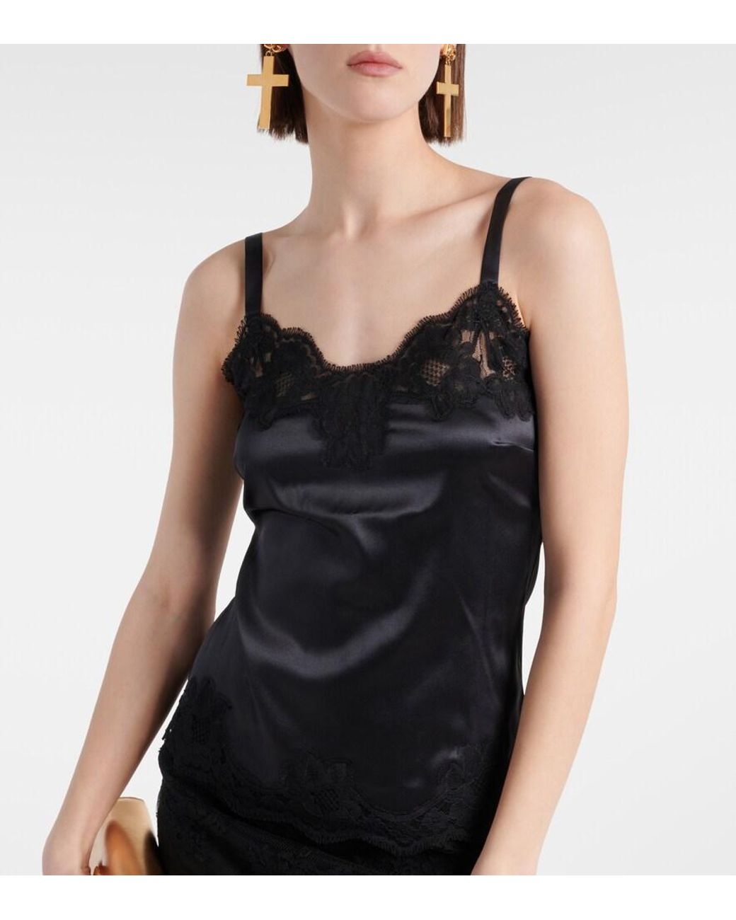 Dolce & Gabbana Black Top Lencero Negro Top
