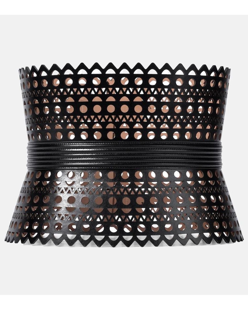 Alaïa Black 1992 'le Corset' Belt