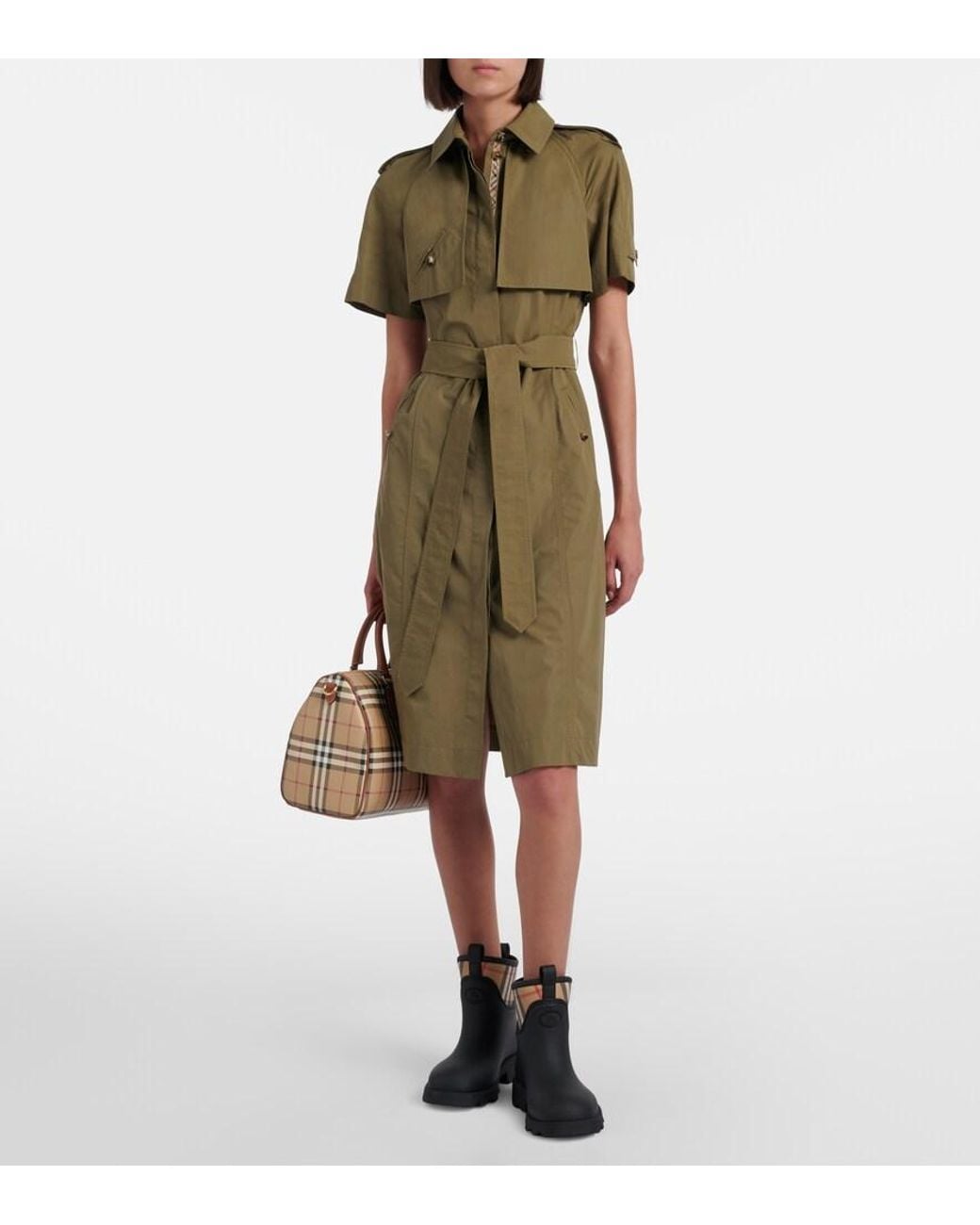 Burberry Black Marsh Stamp Rain Boots