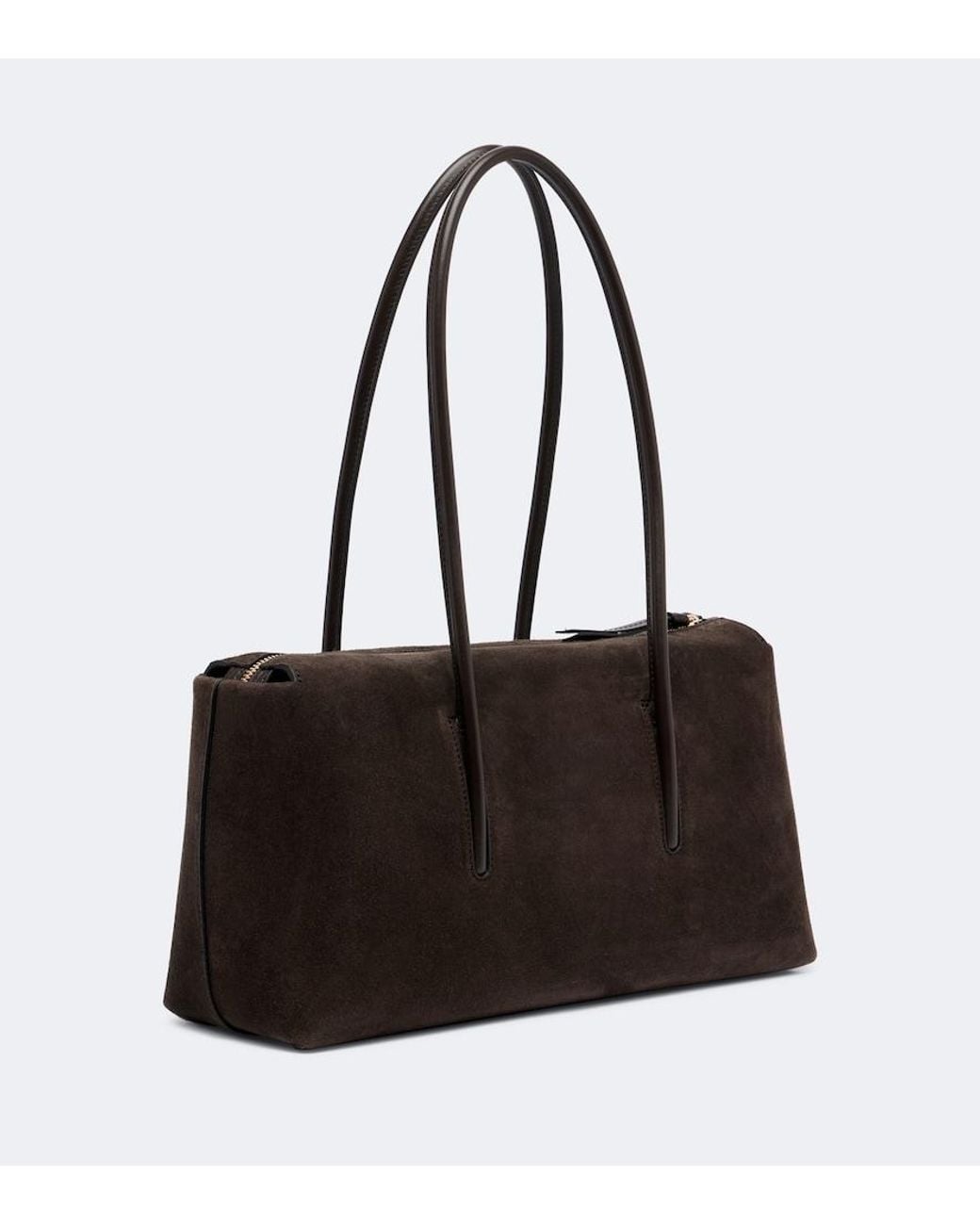DeMellier London Black Stockholm Suede Shoulder Bag