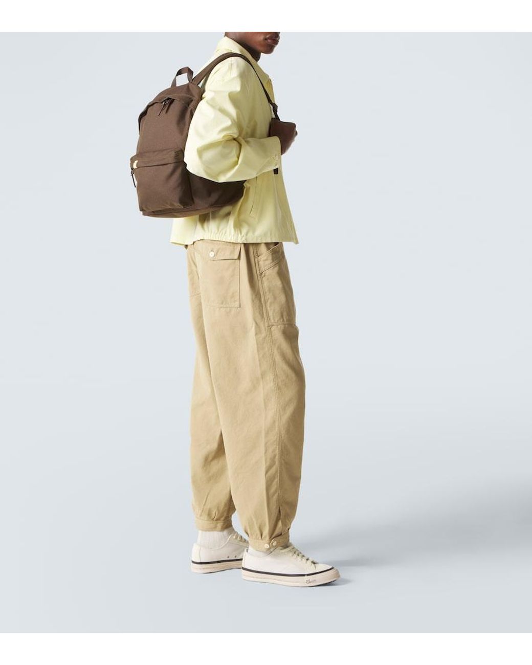 Visvim Brown Cordura Backpack for men