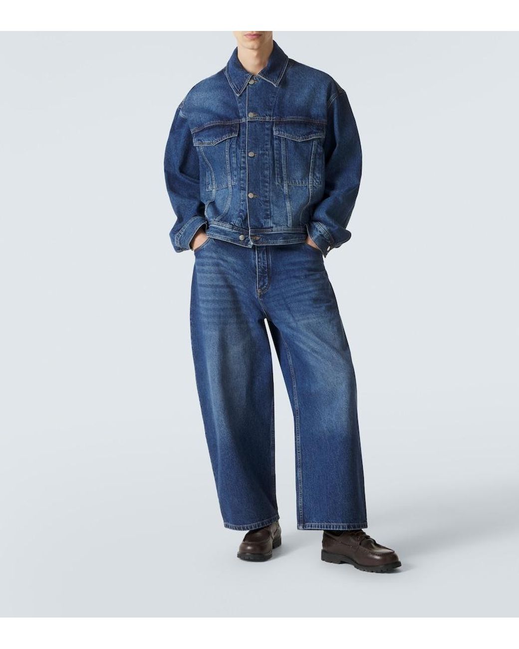 Studio Nicholson Blue Stein Denim Jacket for men