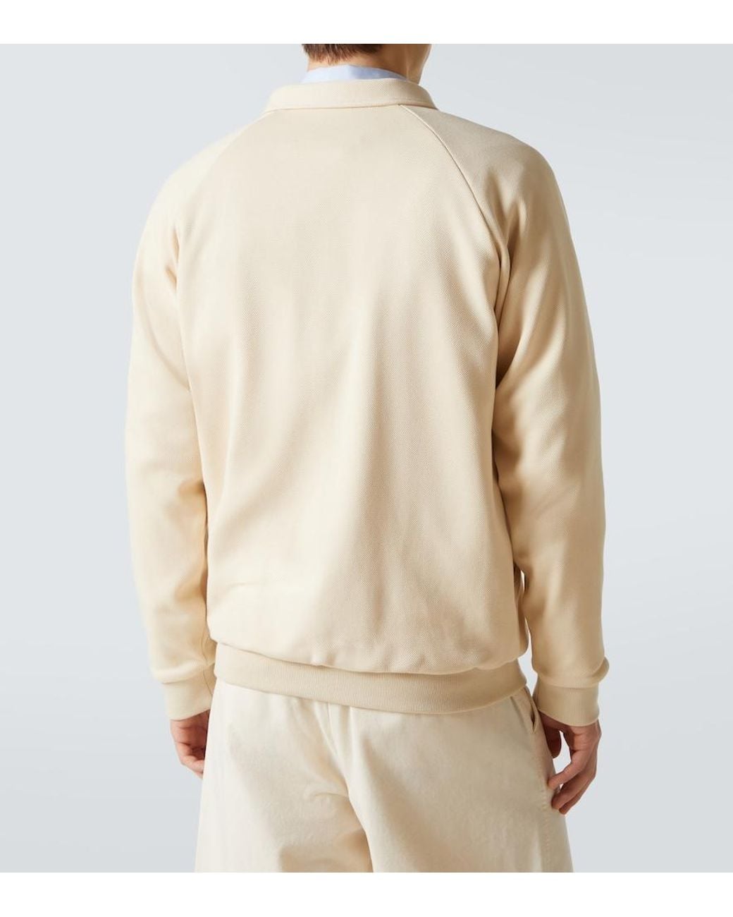 Valentino Natural Cotton-Blend Cardigan for men